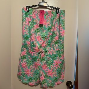NWT Lilly Pulitzer Floral Romper